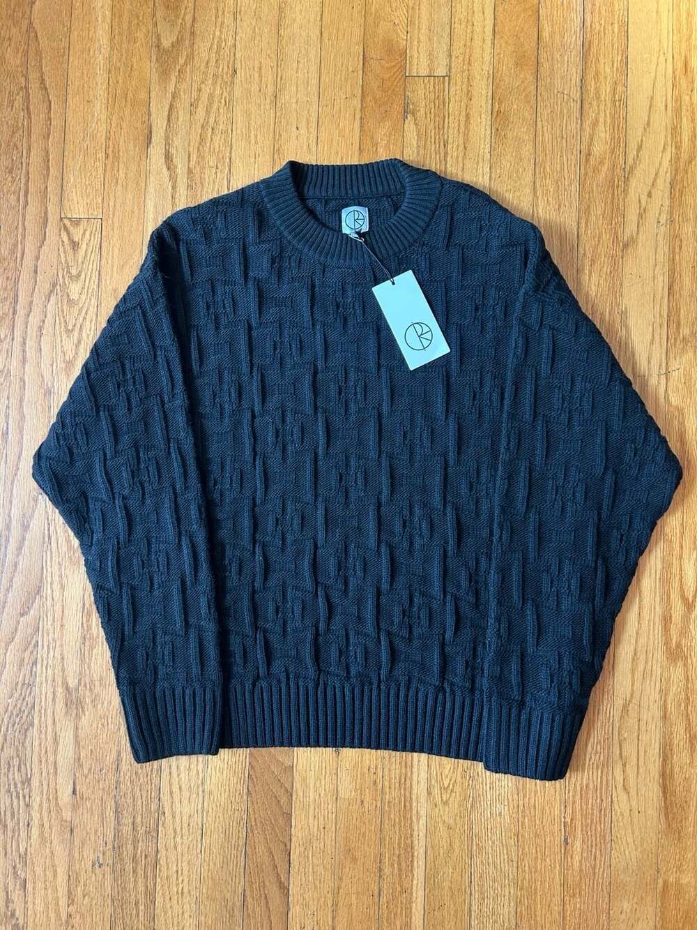 Polar Skate Co. Fall '21 Square Knit Sweat Black